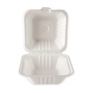 Bio Hamburgerboxen  150 x 150 x 85 mm 500 Stk, ab 0,15€ pro Stk