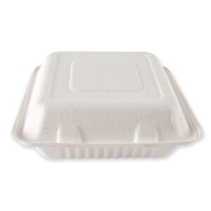 Bio Menüboxen  230 x 230 x 85 mm 250 Stk, (0,27€/Stk)