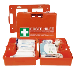 Verbandkoffer DOMINO DIN 13157  & Nachfüllpackung