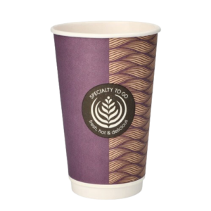 Trinkbecher, Pappedoppelwandig 0,4 l Ø 9 cm · 13,5 cm, 400 Stk (0,19€/Stk)