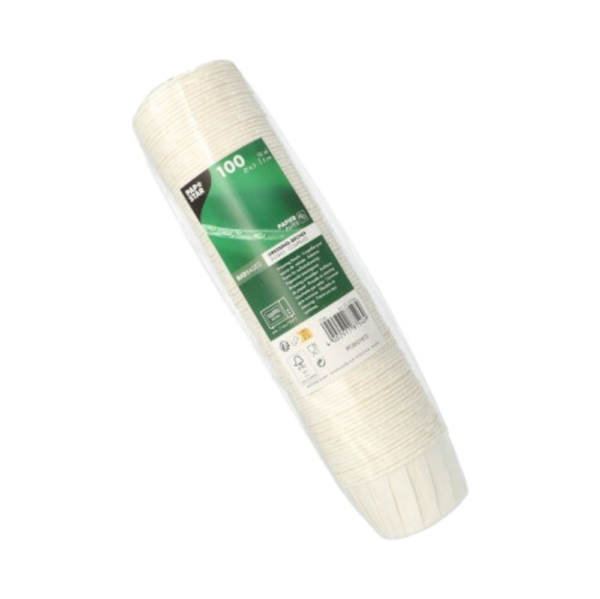 Dressingbecher, Papier "pure" rund, weiss, 90 ml Ø 6,3 cm · 5 cm, 2000 Stk ( 0,02€/Stk ) – Bild 2