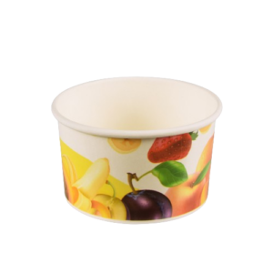 Eisbecher, Pappe rund 150 ml Ø 8,6 cm · 5,2 cm 1000 Stk (0,06€/Stk)