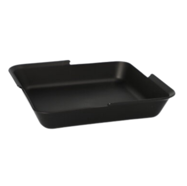 Mehrweg-Schalen eckig, schwarz 3 cm x 15,6 cm x 15,6 cm, 96 Stk (1,95€/Stk)