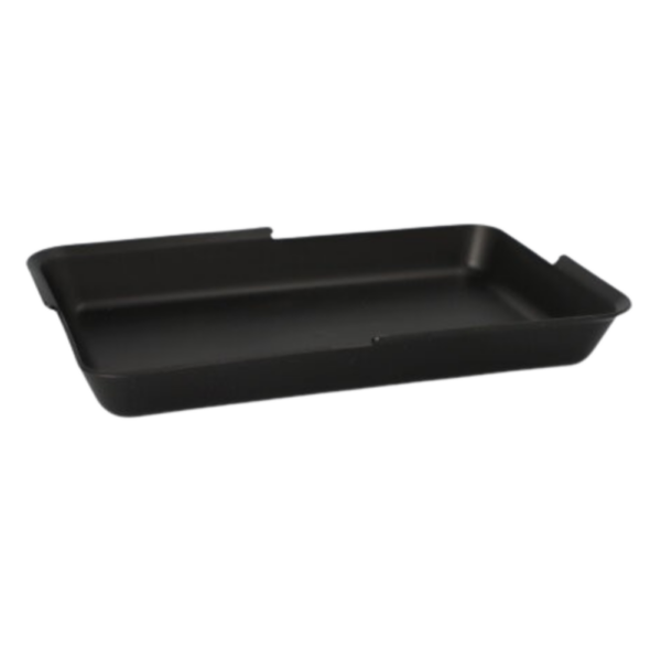 Mehrweg-Schalen eckig, schwarz 2,9 cm x 15,6 cm x 23,4 cm, 72 Stk (2,71€/Stk)