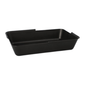 Mehrweg-Schalen eckig, schwarz 4,7 cm x 15,6 cm x 23,4 cm, 48 Stk (3,18€/Stk)