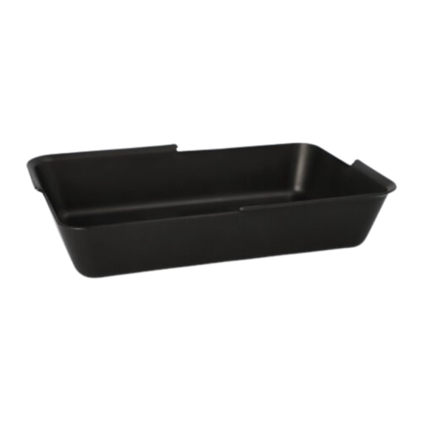 Mehrweg-Schalen eckig, schwarz 4,7 cm x 15,6 cm x 23,4 cm, 48 Stk (3,18€/Stk)