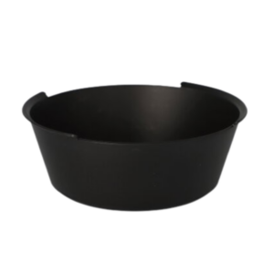 Mehrweg-Schalen rund, schwarz 1200 ml Ø 18,3 cm · 6,9 cm, 32 Stk (4,08€/Stk)