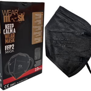 WEAR mask FFP2 Black  10 Stk