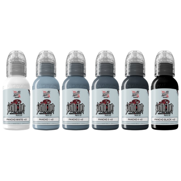 World Famous Limitless - A.D. Pancho Pastel Grey Set v2 - 6 x 30 ml