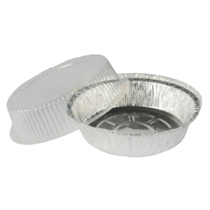 runde Schale + Dom-Deckel, 770ml, 250 Stk, (0,40€/Stk)