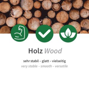 Rührstäbchen Holz Birkenholz |14 &17,8 cm 10.000Stk,ab 0,03€/10 St – Bild 6