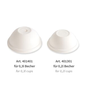 Bio Domdeckel Zuckerrohr  1000Stück, ab 0,04€/ Stk – Bild 2