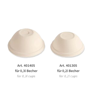 Bio Domdeckel Zuckerrohr  1000Stück, ab 0,04€/ Stk – Bild 3