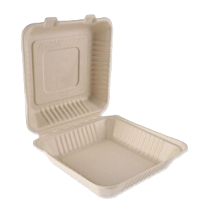 Bio Menüboxen  230 x 230 x 85 mm 250 Stk, (0,27€/Stk) – Bild 4