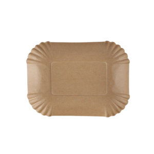 Bio Pappschalen, rechteckig, Kraftpapier, FSC®-Mix, ab 0,11€ pro Stk – Bild 2