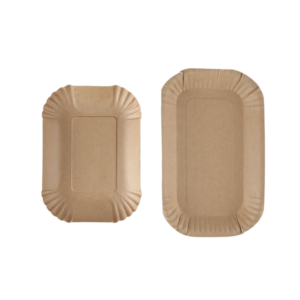 Bio Pappschalen, rechteckig, Kraftpapier, FSC®-Mix, ab 0,11€ pro Stk – Bild 4