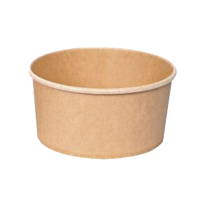 Bio Salatschalen Caesar | Kraftpapier/PE, FSC®-Mix
