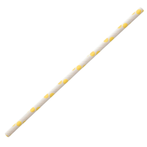 Papier-Trinkhalme, versch. Farben gepunktet, 5000 Stk, (0,02€/Stk) – Bild 4