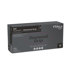 MaiMed-Diamond Grip Schwarz | Nitril