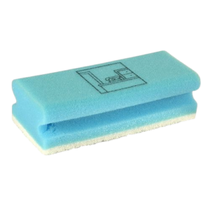 Schwämme eckig, vers. Farben, 4,5 x 15 x 7 cm, 100 Stk, (0,49€/Stk)