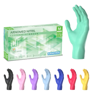 Arnomed Nitril Peppermint Green  ab 4,32€ pro Box – Bild 2