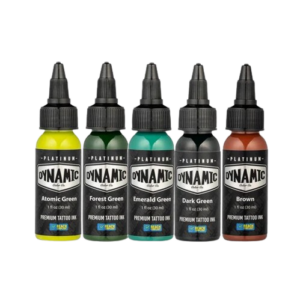 Dynamic Platinum – Earth Color Set – 5x 30 ml