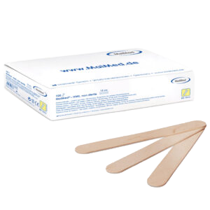 Holzmundspatel 100% Birkenholz 100 oder 5.000 Stk, ab 0,1€ pro Stk